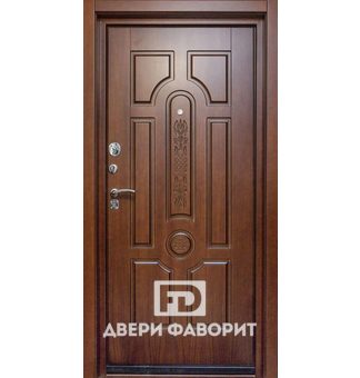 Входная металлическая дверь в квартиру (МДФ с двух сторон)
