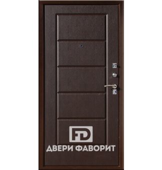 дверь в квартиру с мдф отделкой