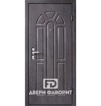 дверь металлическая с фрезерным мдф